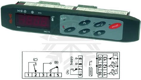 iwc 730 eliwell|WC23YI0TED701 ELIWELL 730 SHORT Electronic controls for .